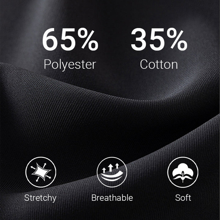 2-Piece Top & Trousers Set – Wrinkle-free, breathable & soft. Easy pull-on, no ironing. Perfect for daily comfort & travel.