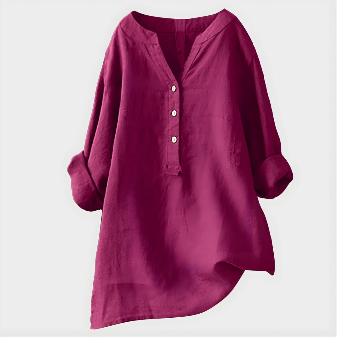 Veronique™ Casual V-Neck Blouse