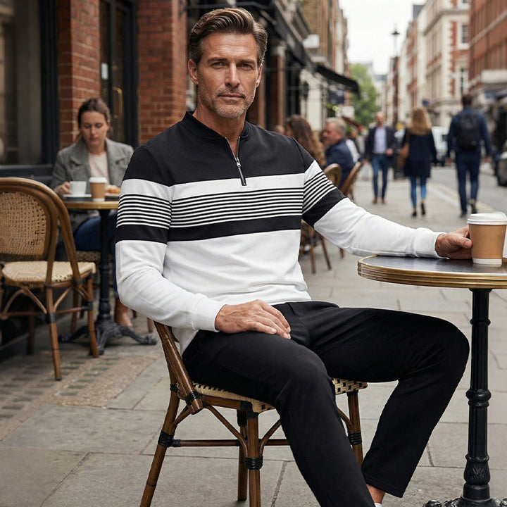 ⌛ Only 3 days – 50% off everything! ⏰ Men's set: graphic print sweater and pants
