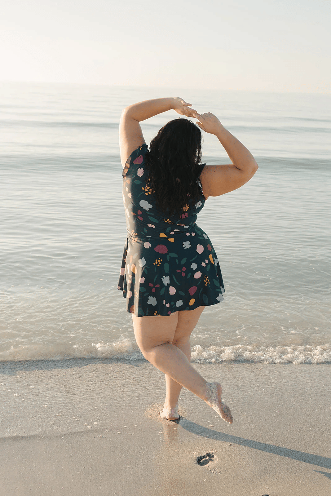 MAGDALENA | Swimsuit with Ruffles and Bust Support