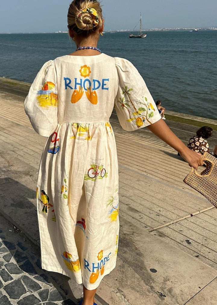 Elena | Effortless Mediterranean Dress