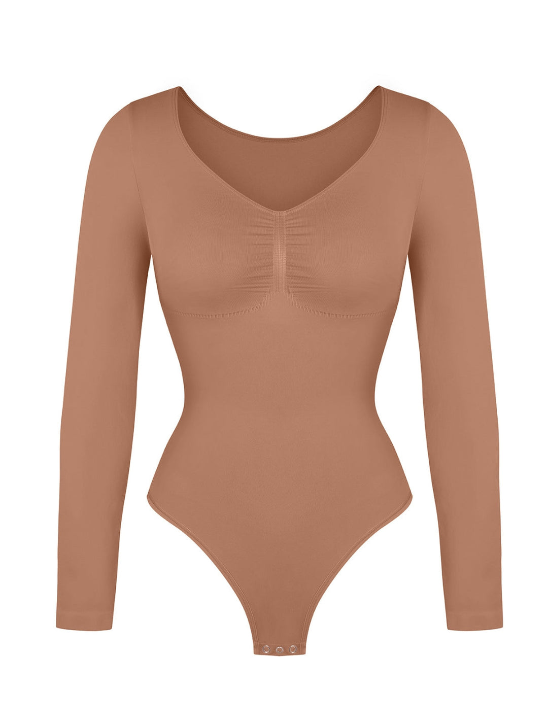 Long Sleeve Bodysuit with Ruching