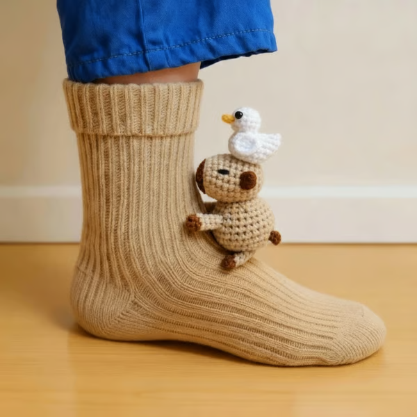 Capybara | Animal Socks