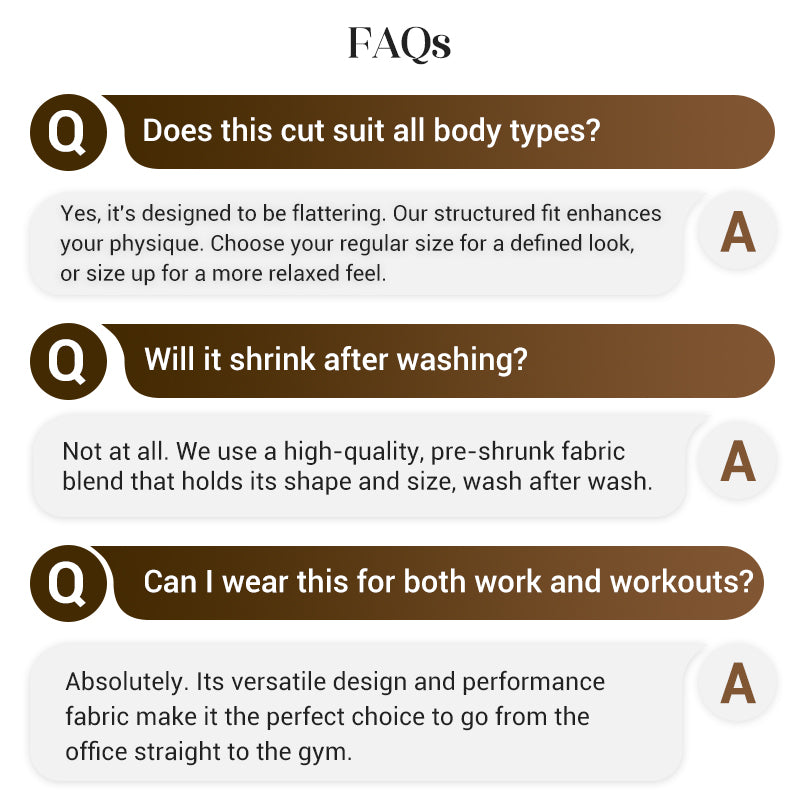 Men's Business Short Sleeve Fitness T-shirt