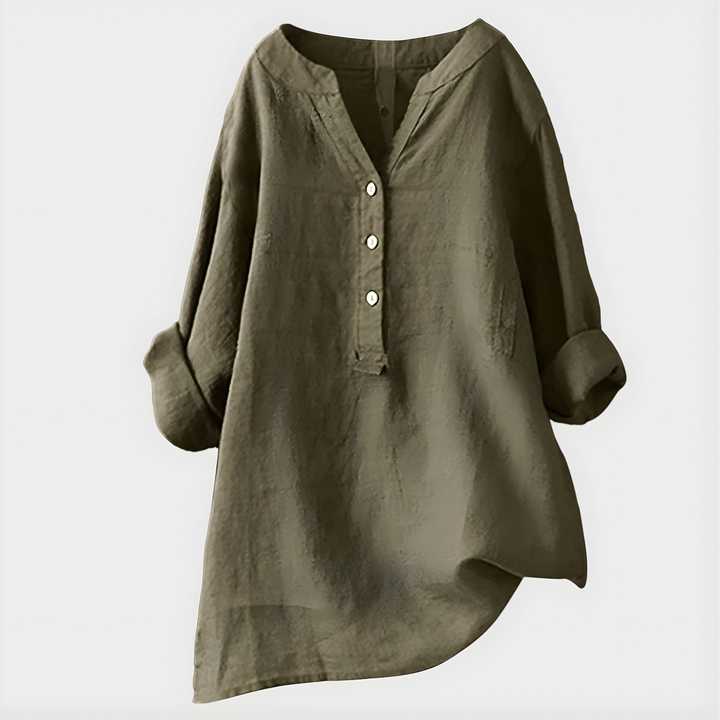 Veronique™ Casual V-Neck Blouse