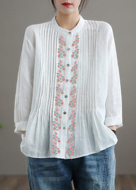 The Elodie Pintuck Blouse
