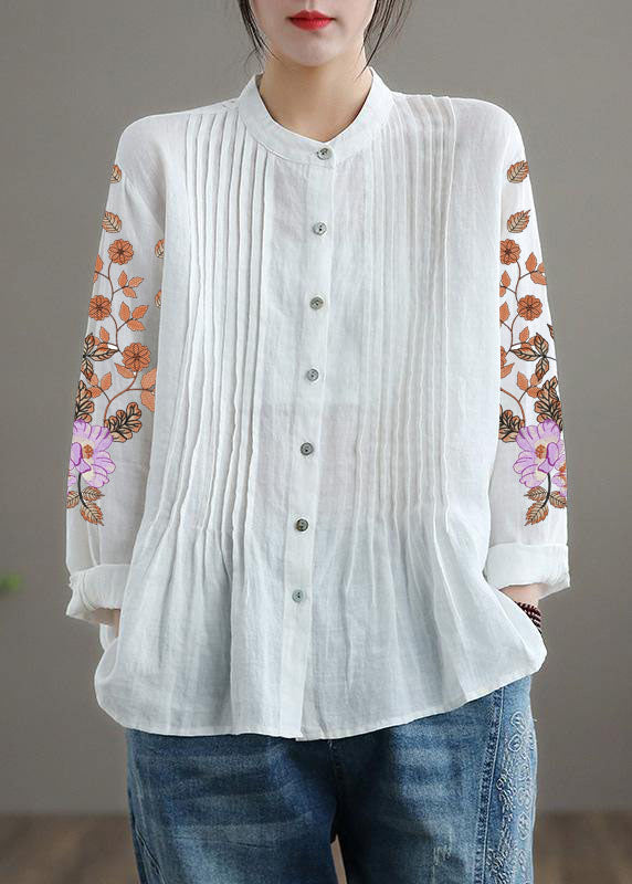 The Elodie Pintuck Blouse