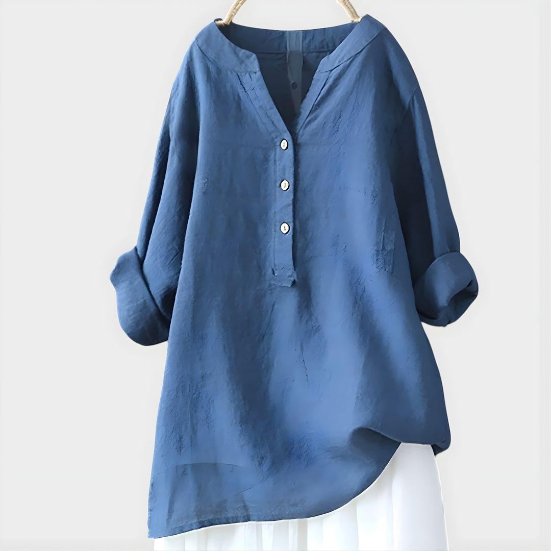 Veronique™ Casual V-Neck Blouse