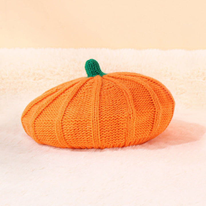 Harvest Moon Cozy Knit Hats for Two