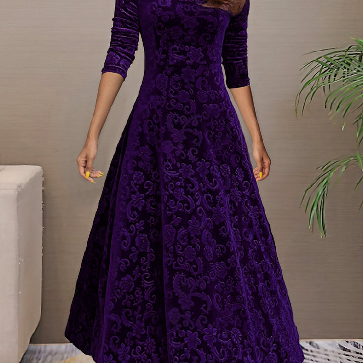 Daphne | Luxe Velvet Evening Dress