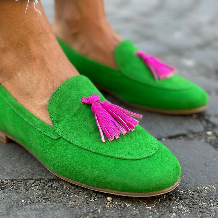 Mira | Elegant Tassel Loafers