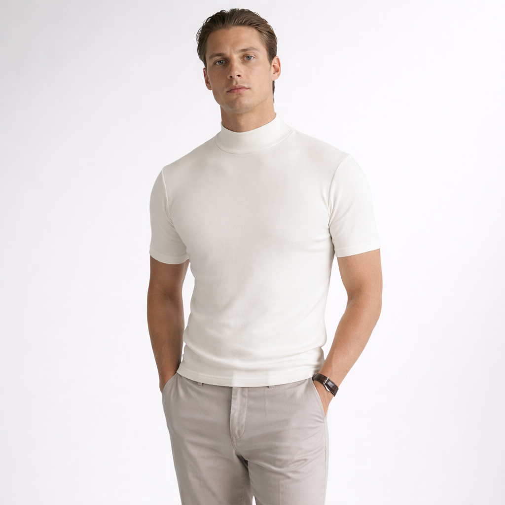 ALTO Men's Mock Neck T-Shirt