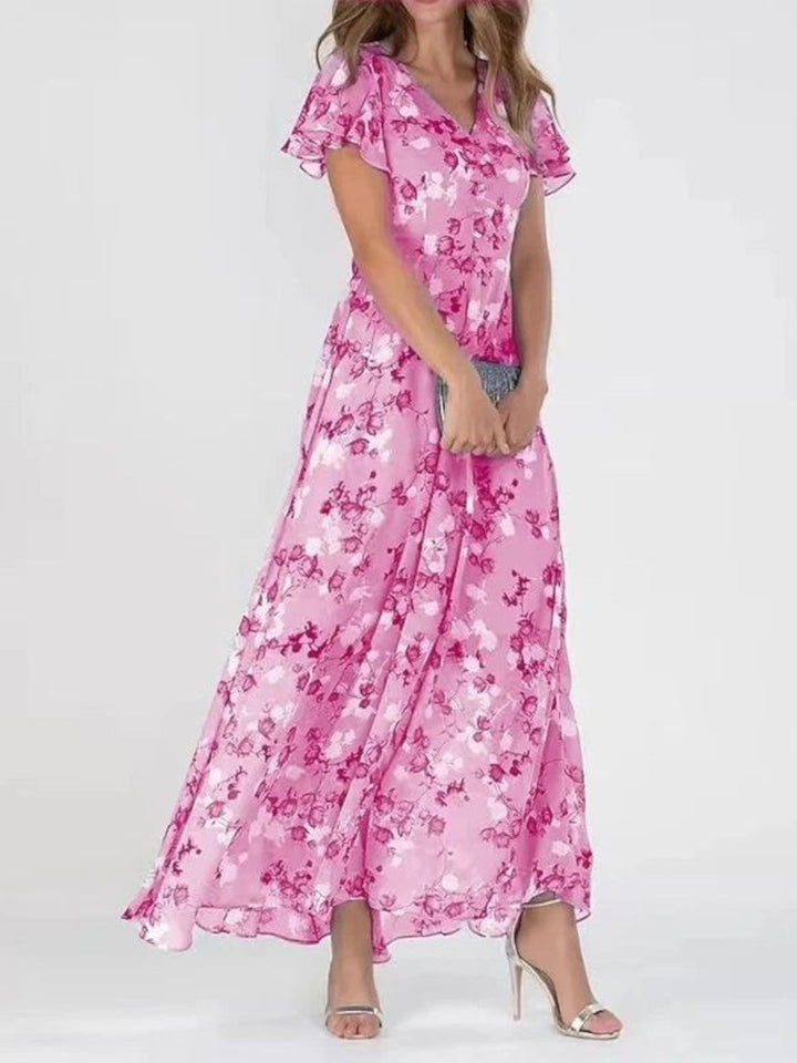 Aurelia | Glamorous Tummy Covering Maxi Dress