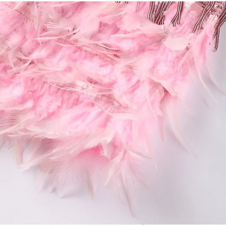 Doria | Feather Weight Mini Dress