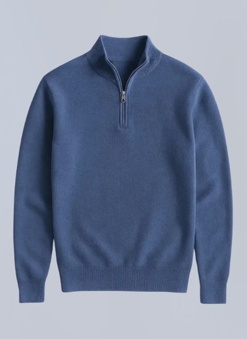 Bolesław | Elegant Men's Sweater with Zipper