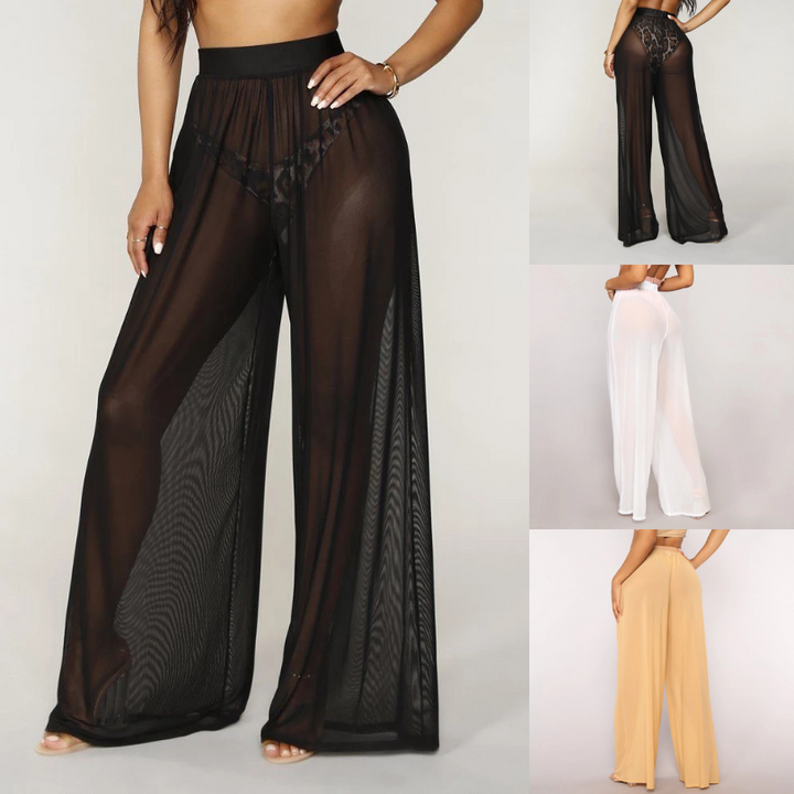 High Waist Sheer Pants
