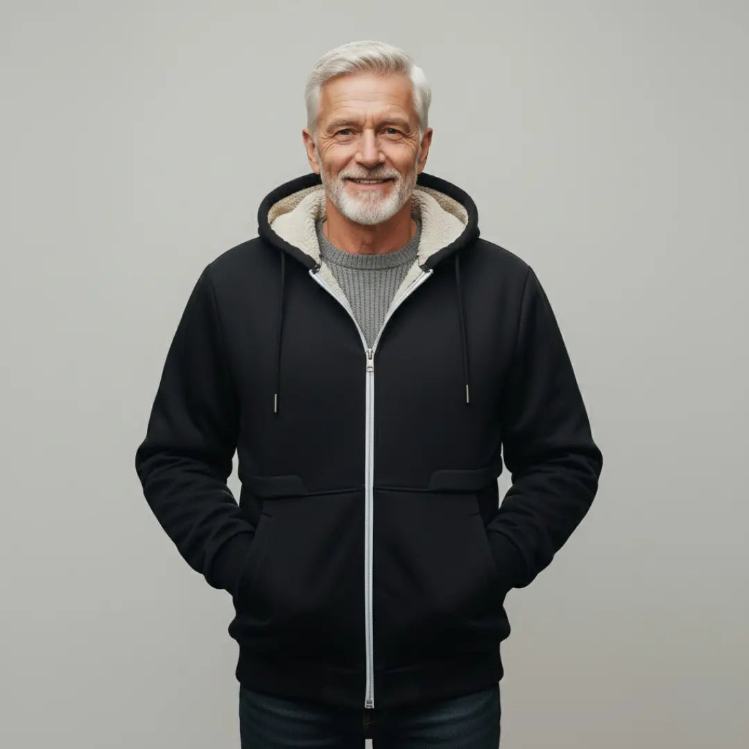 Kazimierz | Thick men's hoodie fleece