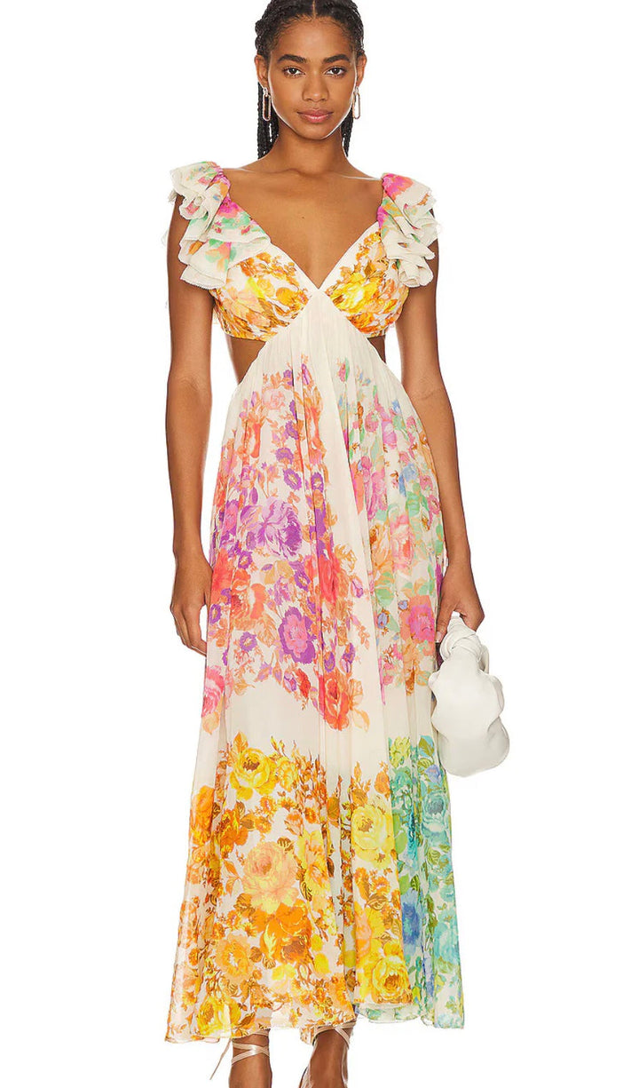 Livia | Floral Print Summer Dress