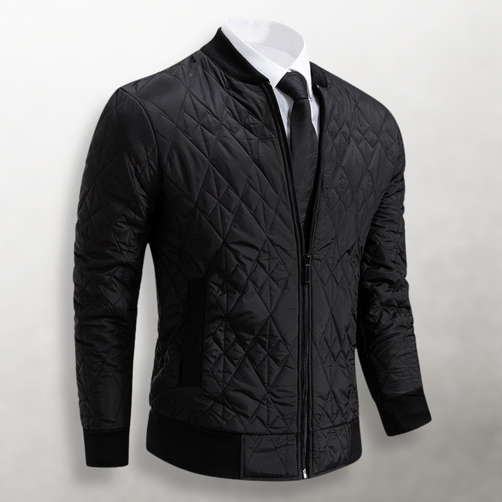 Harrison Quilted City Cardigan