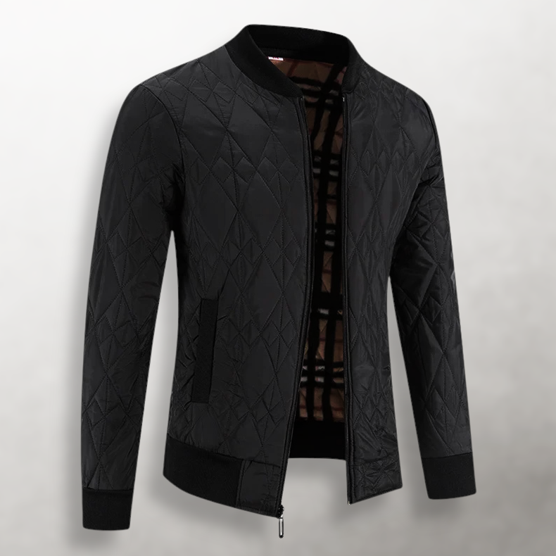 Harrison Quilted City Cardigan