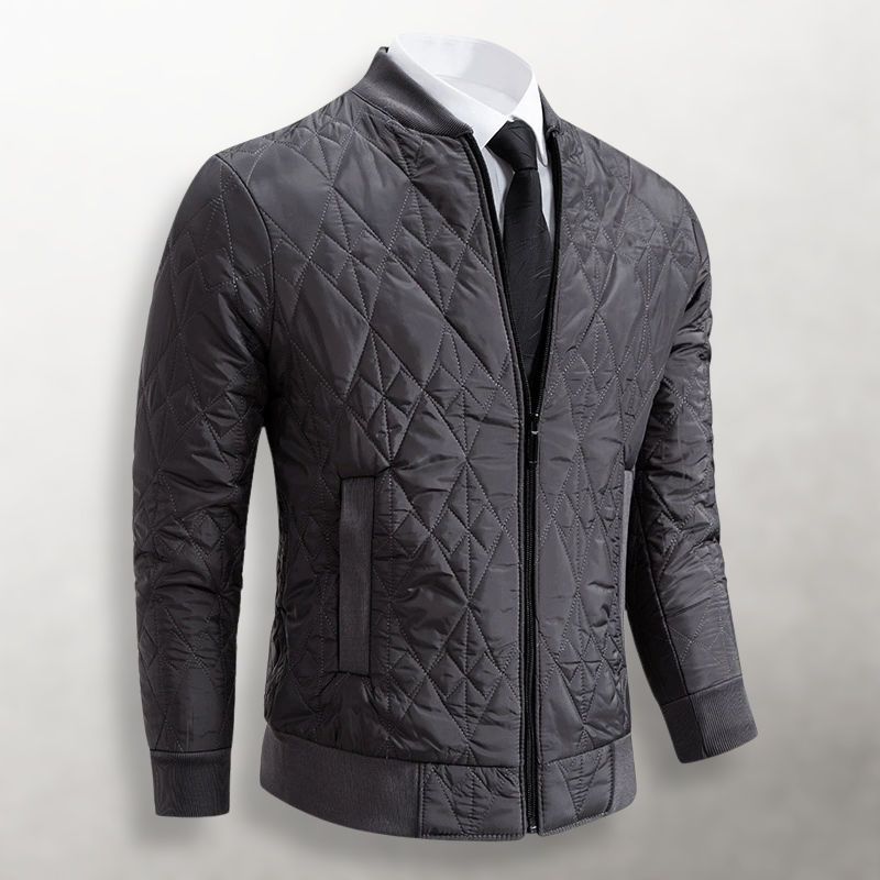 Harrison Quilted City Cardigan