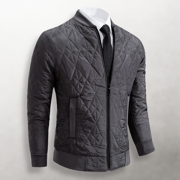 Harrison Quilted City Cardigan
