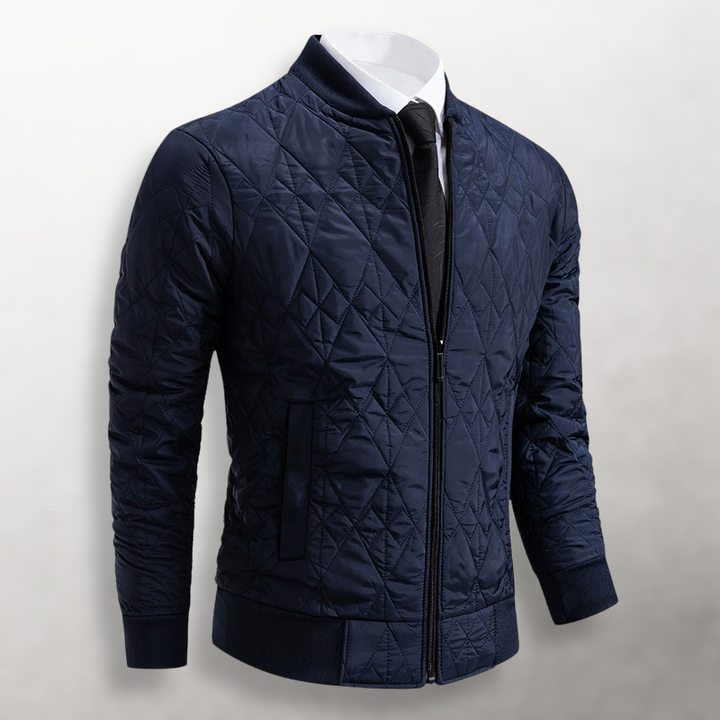 Harrison Quilted City Cardigan