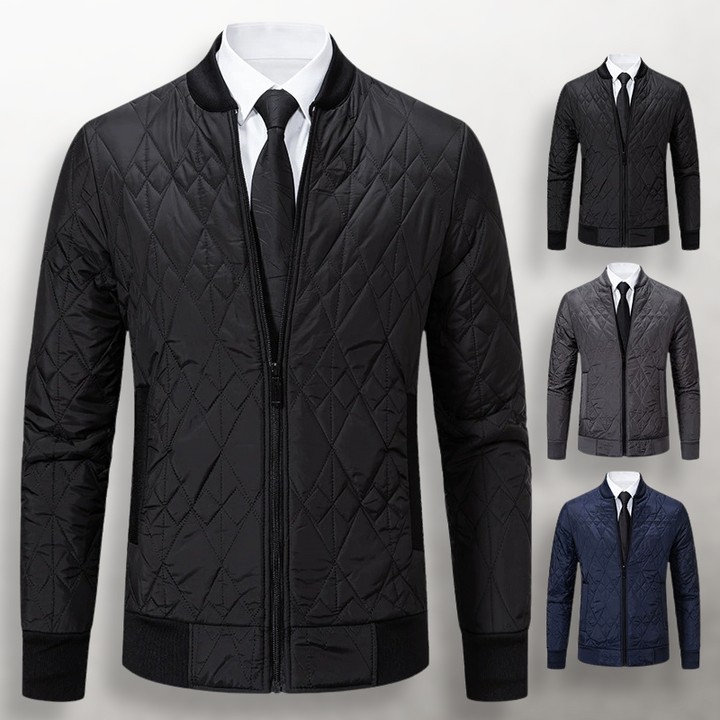 Harrison Quilted City Cardigan