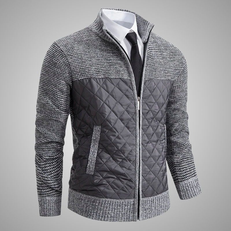 Harrison Knit Panel Jacket