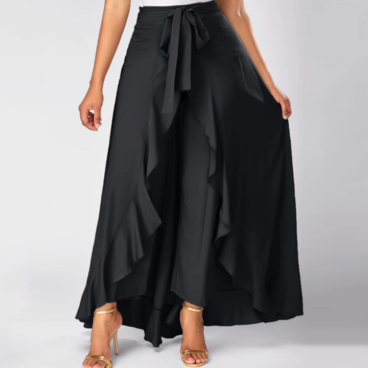 Savannah Ruffle Skirt Trousers