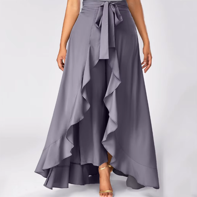 Savannah Ruffle Skirt Trousers