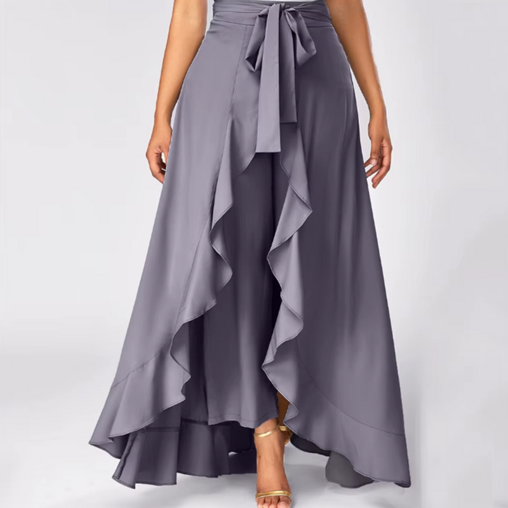 Savannah Ruffle Skirt Trousers