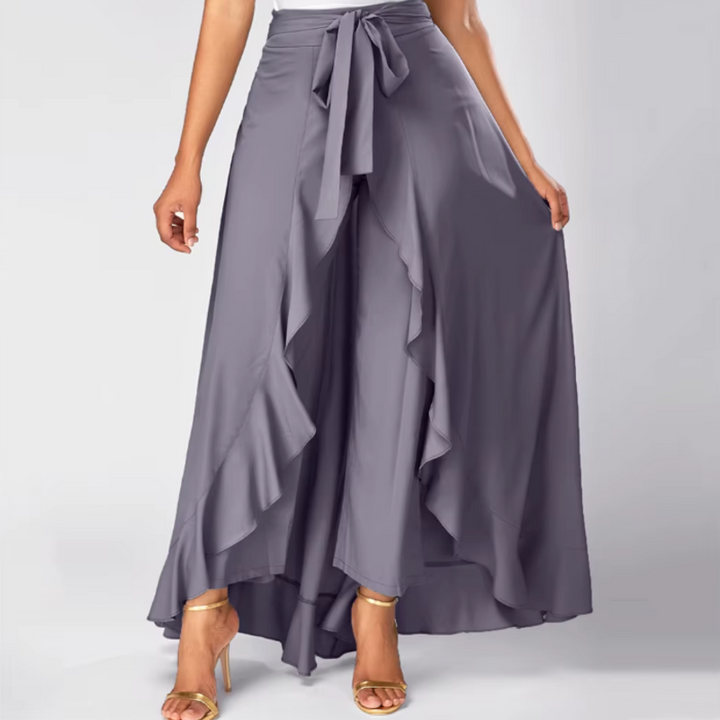 Savannah Ruffle Skirt Trousers