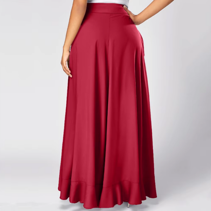 Savannah Ruffle Skirt Trousers