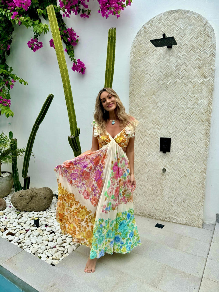 Livia | Floral Print Summer Dress