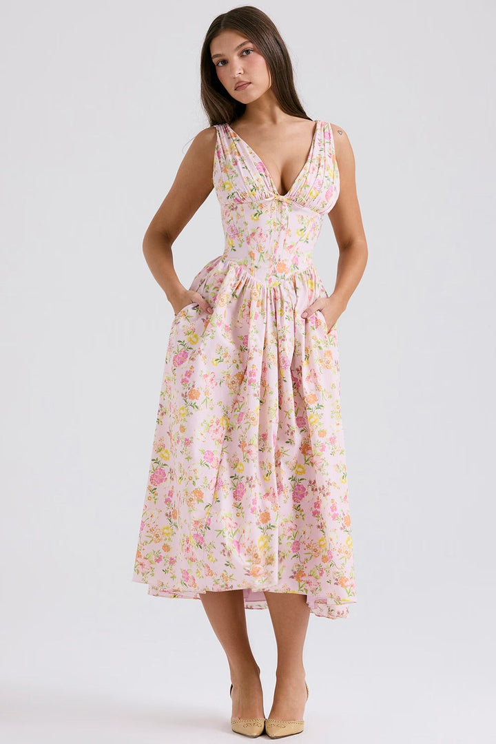 Isolde | Graceful Satin Dress