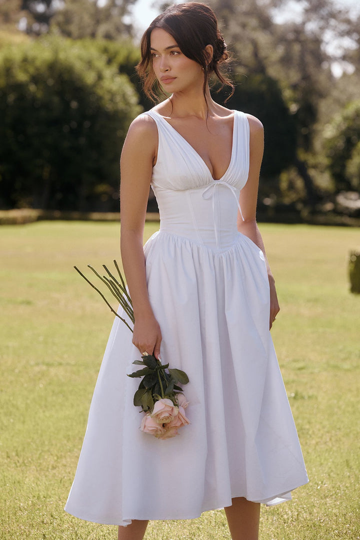 Isolde | Graceful Satin Dress