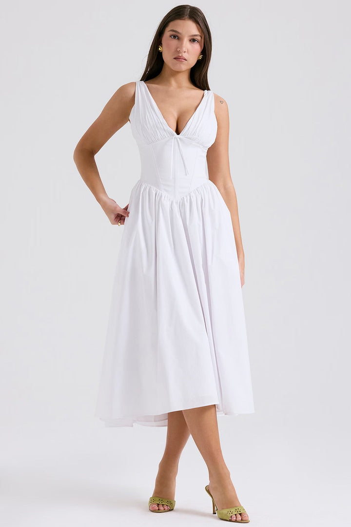 Isolde | Graceful Satin Dress