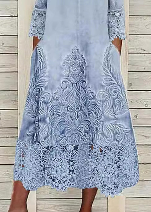 Serena Blue Midi