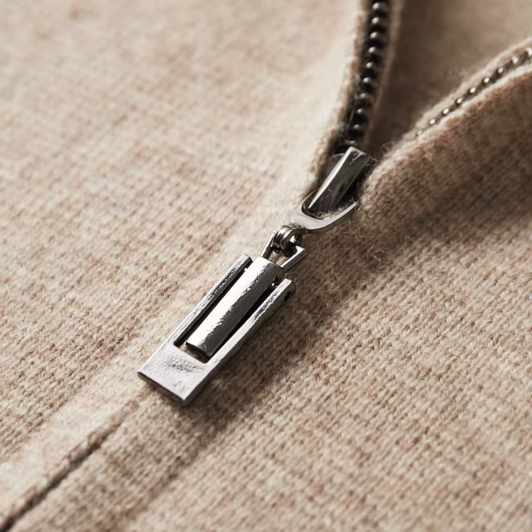 Marcello Merino Wool Full-Zip Cardigan