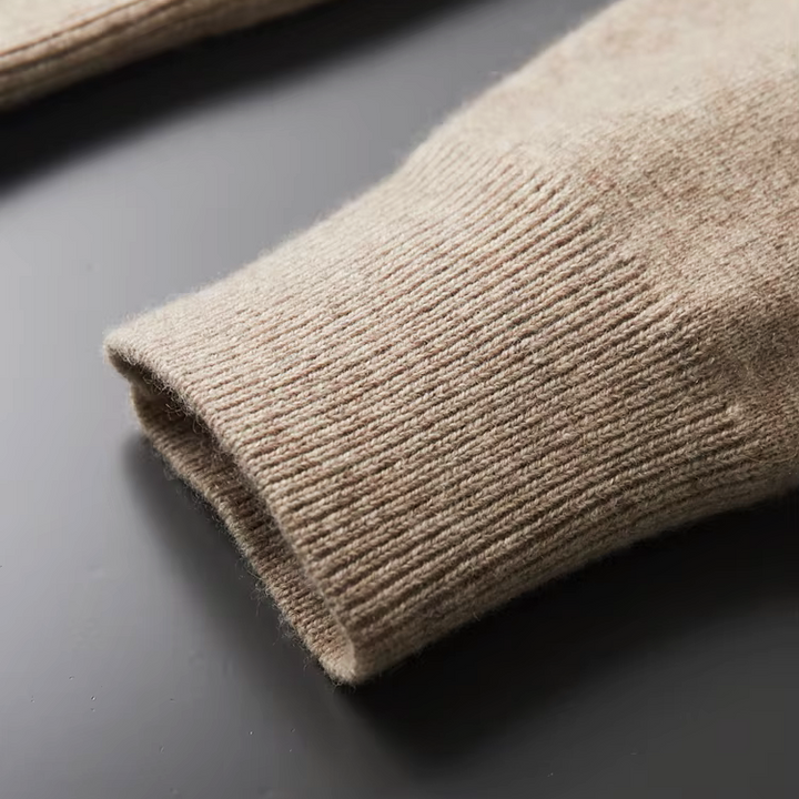 Marcello Merino Wool Full-Zip Cardigan