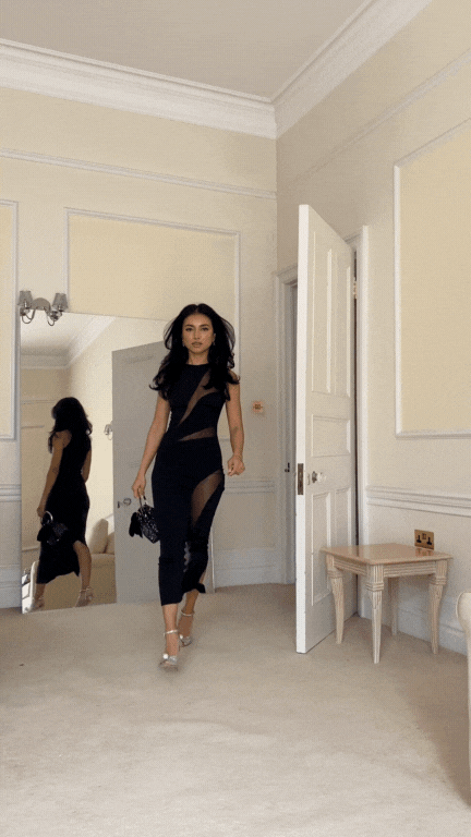 Cecilia | Elegant Cut-Out Dress
