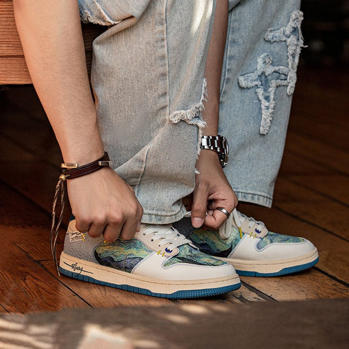 Van Gogh-Inspired Sneakers - Eliza©