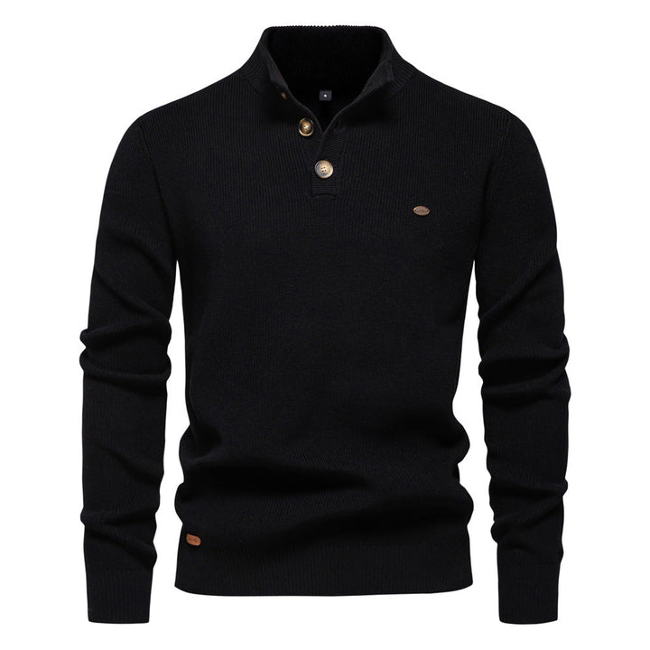 Witold | Elegant Men's Sweater with Button
