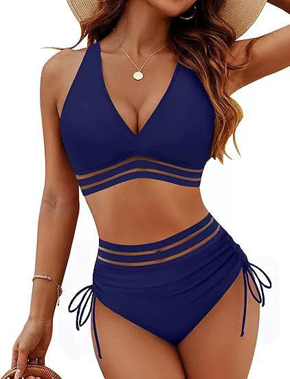 Flattering High-Waisted Bikini Set