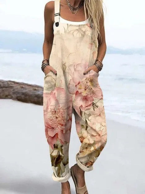 Élodie™ | Comfortable Vintage Jumpsuit