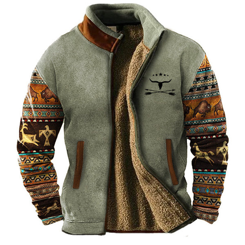 Mathéo - Men's Casual Fleece Jacket
