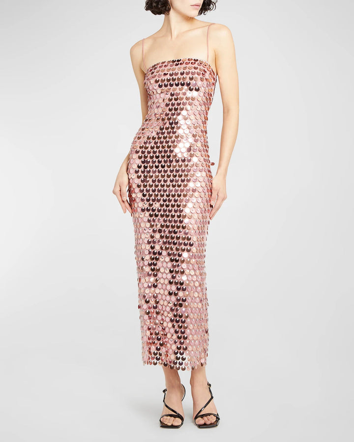 Juliet | Elegant Sequined Midi Dress