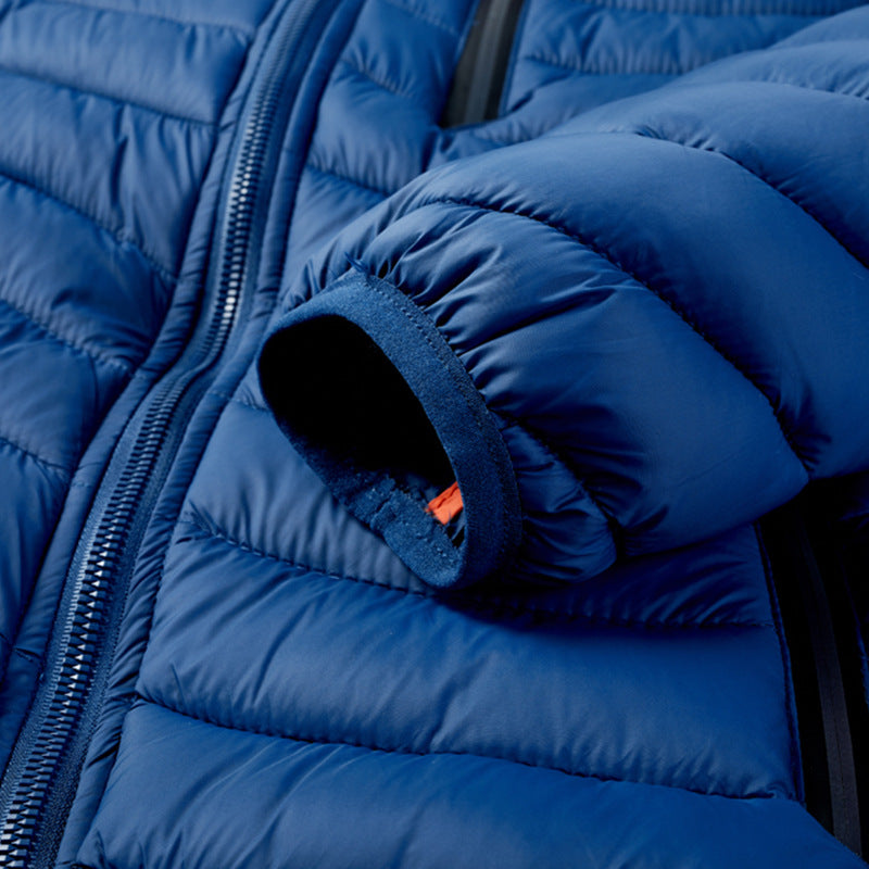 Puffy, Lightweight Men's Jacket with Hood - Sverre
