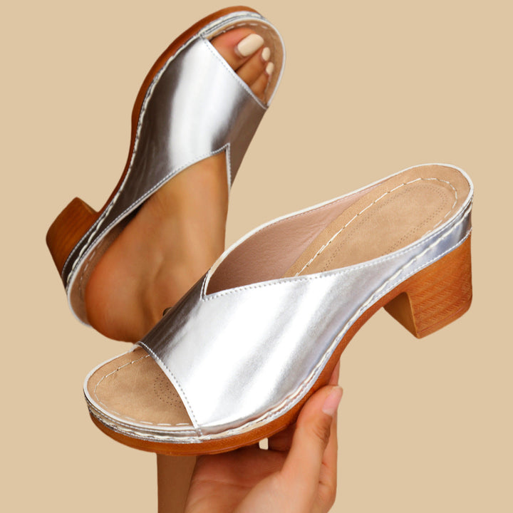 Solenne™ | Slip-On Block Heels